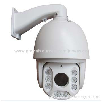 720P 18x Optical Zoom (F = 4.7-84.6mm) IR HD Speed Dome Camera, 1-30m IR Distance
